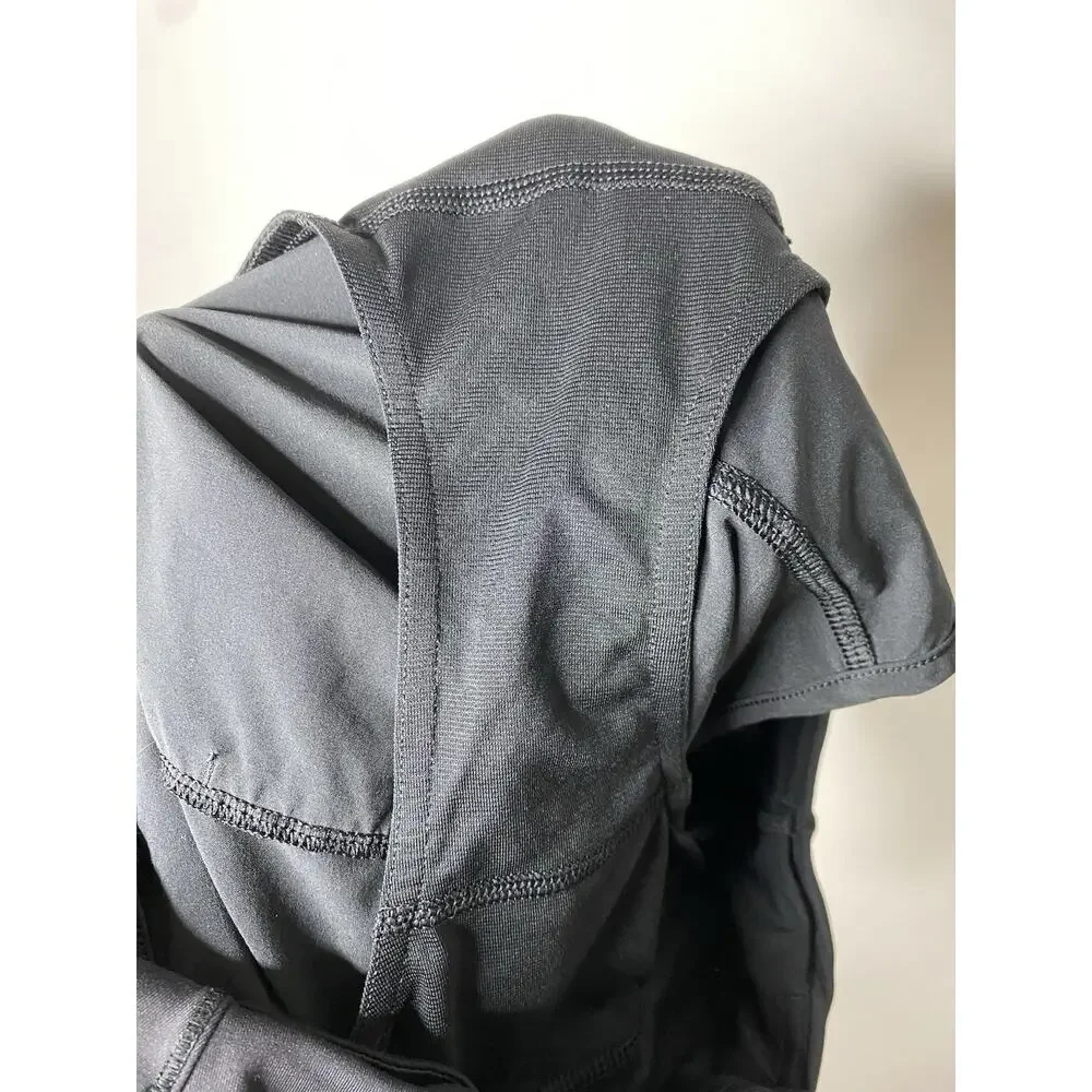 Lululemon Women's 6 Speed Shorts Black Lined 4" Athletic Run Gym Solid Classic - Picture 4 of 5